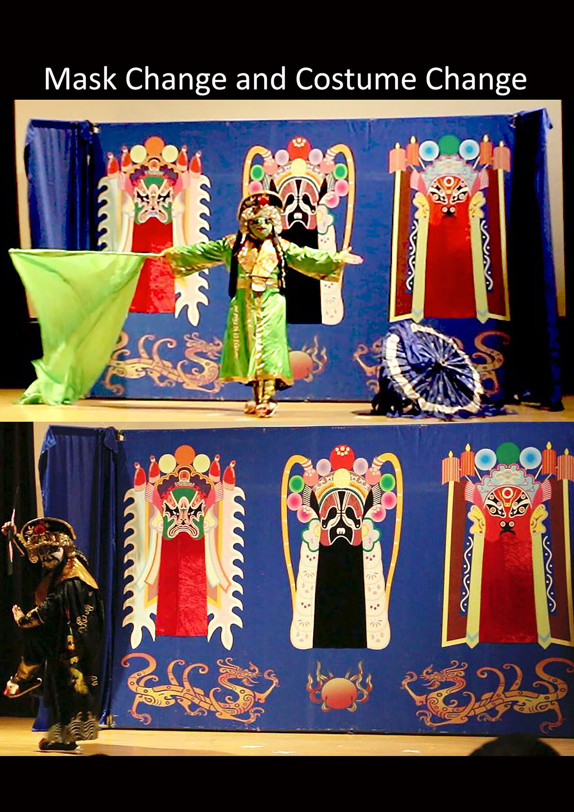 Mask Changing performing Artists, Mask Change, face changing, Bian Lian Performers for hire Singapore, Mask and Costume Change Stage Acts, Chine