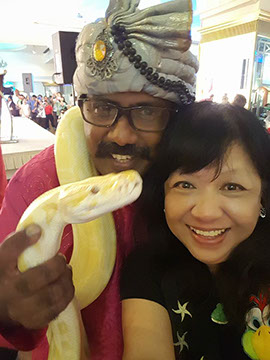 Snake Charming Singapore for Hire, Snake Charmer Singapore, Snakes Singapore,
