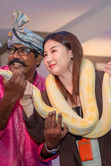 Snake Charming Singapore for Hire, Snake Charmer Singapore, Snakes Singapore,