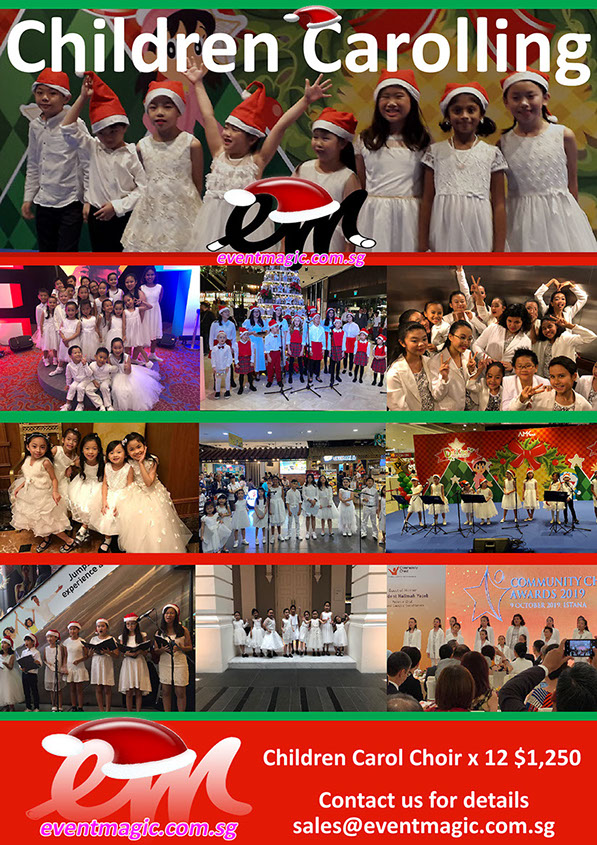 Children Christmas Carolers, Christmas Carolers, .Santa Claus For Hire Singapore, Santa, Father Christmas, Santarina,&nbsp; Christmas&nbsp; 
